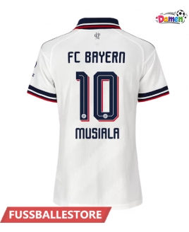 Günstige Bayern Munich Jamal Musiala #10 Auswärtstrikot Damen 2026-27 Kurzarm